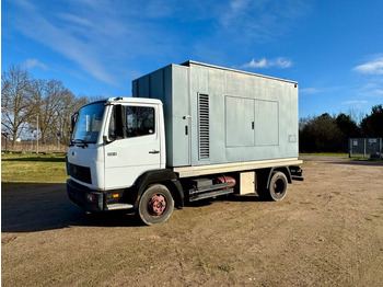Mercedes-Benz 814 Stromerzeuger Generator -150 KVA - 230V/380V  - Фургон с закрытым кузовом