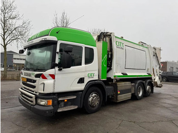Scania P280 6X2 - EURO 6 + CNG + JOAB BINLIFT L77  - Мусоровоз