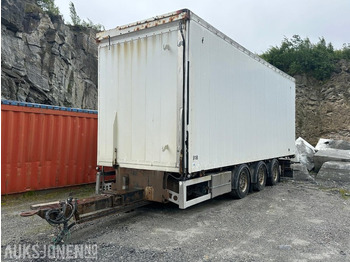  2005 Vang KL111 - 3 akslet slephenger / Flishenger / skaphenger med hydraulisk sideåpning - rep objekt - Прицеп