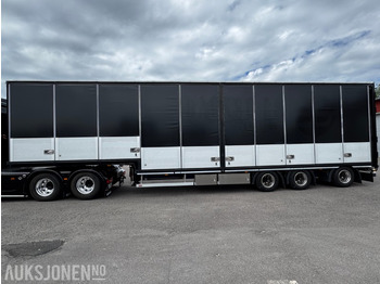  Pacton Semitrailer m/sideåpning - Skyvbart tak - EU fram til November! - Прицеп