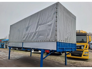  Krone Zabudowa Krone BDF 7,45m 18 palet - Тентованный кузов