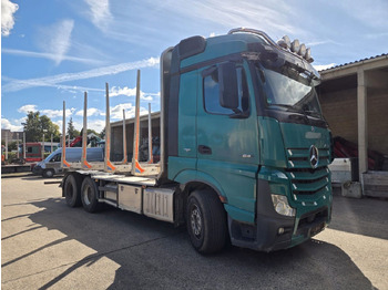 Лесовоз Mercedes-Benz Actros 2645 Holztransporter ohne Kran: фото 2
