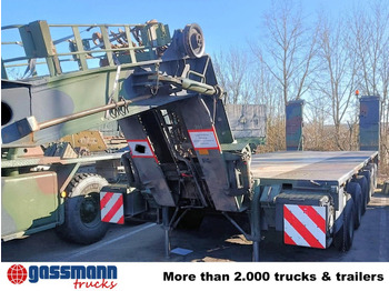 Низкорамный полуприцеп Для транспортировки тяжёлой техники Kässbohrer SLT 56 t, Elefant (Franziska) EX BW: фото 3