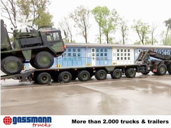 Низкорамный полуприцеп Для транспортировки тяжёлой техники Kässbohrer SLT 56 t, Elefant (Franziska) EX BW: фото 5