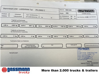 Кран-манипулятор Palfinger PK 23002 C, Funk: фото 2 Кран-манипулятор Palfinger PK 23002 C, Funk: фото 2