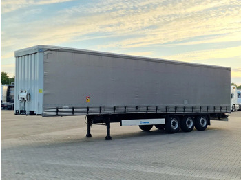 Тентованный полуприцеп Krone SD - Tautliner - 3 axle BPW - Lift Axle - Sliding roof: фото 4