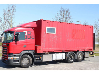 Грузовик с закрытым кузовом SCANIA R 490