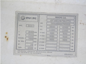 Самосвальный полуприцеп Invepe: фото 3