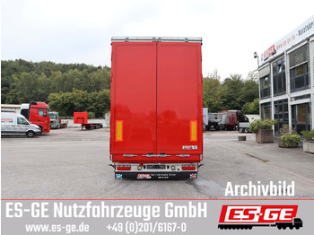 Низкорамный полуприцеп ES-GE 4-Achs-Satteltieflader mit Curtainsider-Aufbau: фото 5