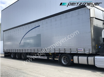 Тентованный полуприцеп SCHMITZ 3 Achs Pritschenauflieger SCS 24/L-13.62 Mega, Power-Curtain Jumbo, Edscha, RSAB,: фото 3