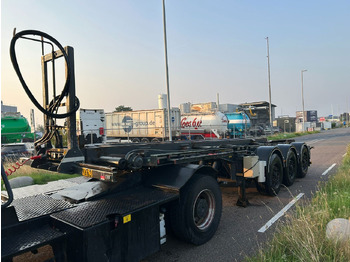 Полуприцеп-контейнеровоз/ Сменный кузов Van Hool Cable system 90 tipping / disc brakes bpw / lifting axle / remote control: фото 4
