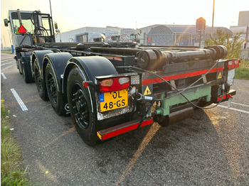 Полуприцеп-контейнеровоз/ Сменный кузов Van Hool Cable system 90 tipping / disc brakes bpw / lifting axle / remote control: фото 3