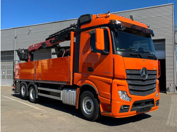 Грузовик бортовой/ Платформа, Автоманипулятор Mercedes-Benz Actros 2648 L 6x2 Pritsche Heckkran 3xhydr.Aussc: фото 2