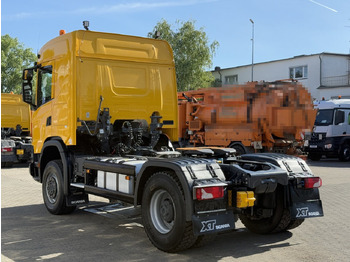 Тягач Scania G450 XT 4x4 Euro 6 SZM Kipphydraulik Blatt/ Luft: фото 5