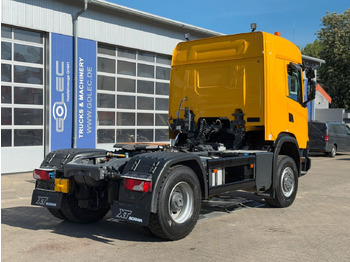 Тягач Scania G450 XT 4x4 Euro 6 SZM Kipphydraulik Blatt/ Luft: фото 3