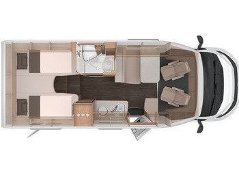 Полуинтегрированный автодом KNAUS