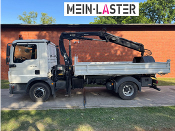 Малотоннажный самосвал MAN TGL 8.180 3 S-Kipper Hiab 55 D *10,2 m - 640 kg: фото 4