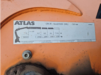 Крюковой мультилифт, Автоманипулятор MAN TGS 28.440 6x2-4 BL TGS 28.440 6x2-4 BL, Lenk-/Liftachse, Kran Atlas 126.3E-A2L, Funk: фото 3