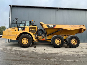 Сочленённый самосвал Cat 735C: фото 2