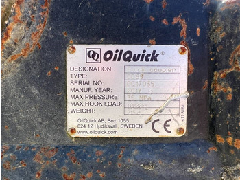 Сцепное устройство для Строительной техники OilQuick OQ65 - M314F / M316F / M318F: фото 4 Сцепное устройство для Строительной техники OilQuick OQ65 - M314F / M316F / M318F: фото 4