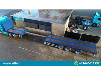 Полуприцеп бортовой/ Платформа Doll 3-ass. Vlakke uitschuifbare oplegger / Naloop gestuurd / 14091: фото 2