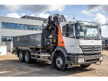 Самосвал, Автоманипулятор Mercedes AXOR 2533 L - HIAB 244 E-4 HIPRO: фото 3
