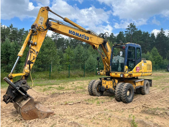Колёсный экскаватор KOMATSU PW160