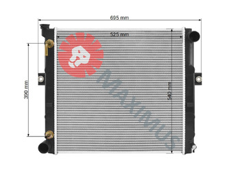 Новый Радиатор для Вилочных погрузчиков TOYOTA FORKLIFT WÓZEK WIDŁOWY: фото 3