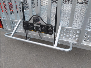 Прицеп для спецтехники Brenderup MT 3651 MT3600 STB3500s 360x179x27cm Auffahrklappe Lochboden Stahl Reserverad 3500kg: фото 4