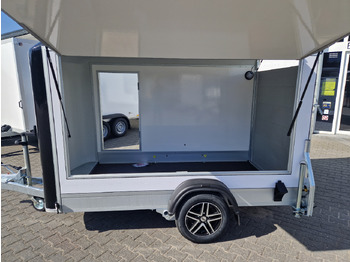 Торговый прицеп Cargo Roadster 300 300x150x184cm Sandwich weiß Poly black Seitenklappe &Tür Alufelgen 1300kg Pullman: фото 2