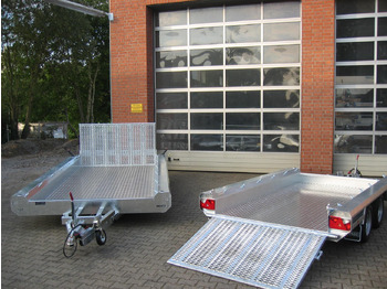 Прицеп для спецтехники HULCO TERRAX Aluboden 294x150x27cm Heckrampe 100cm (M) 3000kg Abverkauf: фото 2