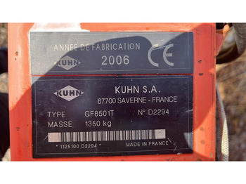 Сеноворошилка Kuhn GF 8501 T: фото 5