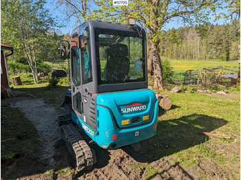 Экскаватор Mini excavator Sunward SWE20F with buckets SEE VIDEO: фото 2