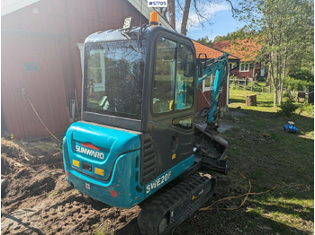 Экскаватор Mini excavator Sunward SWE20F with buckets SEE VIDEO: фото 3