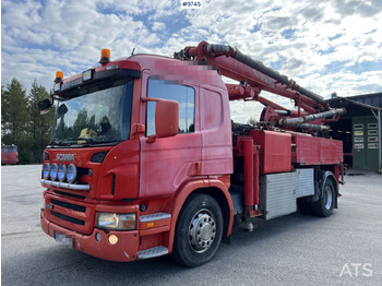 Scania P230 with Concrete pump в лизинг Scania P230 with Concrete pump: фото 1