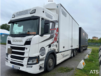Грузовик с закрытым кузовом SCANIA R