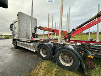 Лесовоз Timber truck Mercedes-Benz Arocs 2863 with crane: фото 2