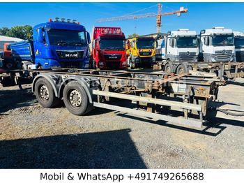 Прицеп-контейнеровоз/ Сменный кузов Schmitz Cargobull ZWF 18/L Tandem BDF Tiefgekoppelt*Scheibenbremse: фото 2