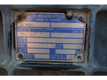 Коробка передач для Грузовиков ZF 12AS2330DD TGX: фото 5