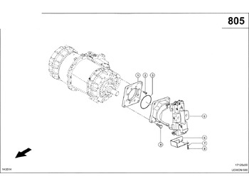 Гидравлический мотор CLAAS