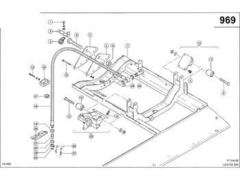 Подушка двигателя CLAAS