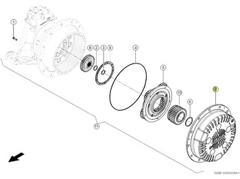 Бортовой редуктор CLAAS