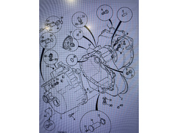 Коробка передач и запчасти JCB