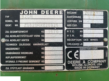 Кузов и экстерьер JOHN DEERE