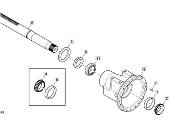 Бортовой редуктор JOHN DEERE
