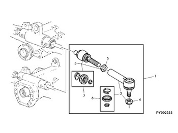 Рулевое управление JOHN DEERE