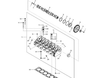 Распределительный вал JOHN DEERE