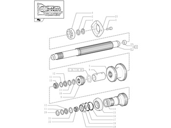 Коробка передач и запчасти NEW HOLLAND