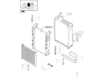 Радиатор NEW HOLLAND