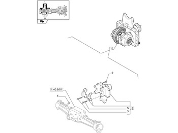 Дифференциал NEW HOLLAND
